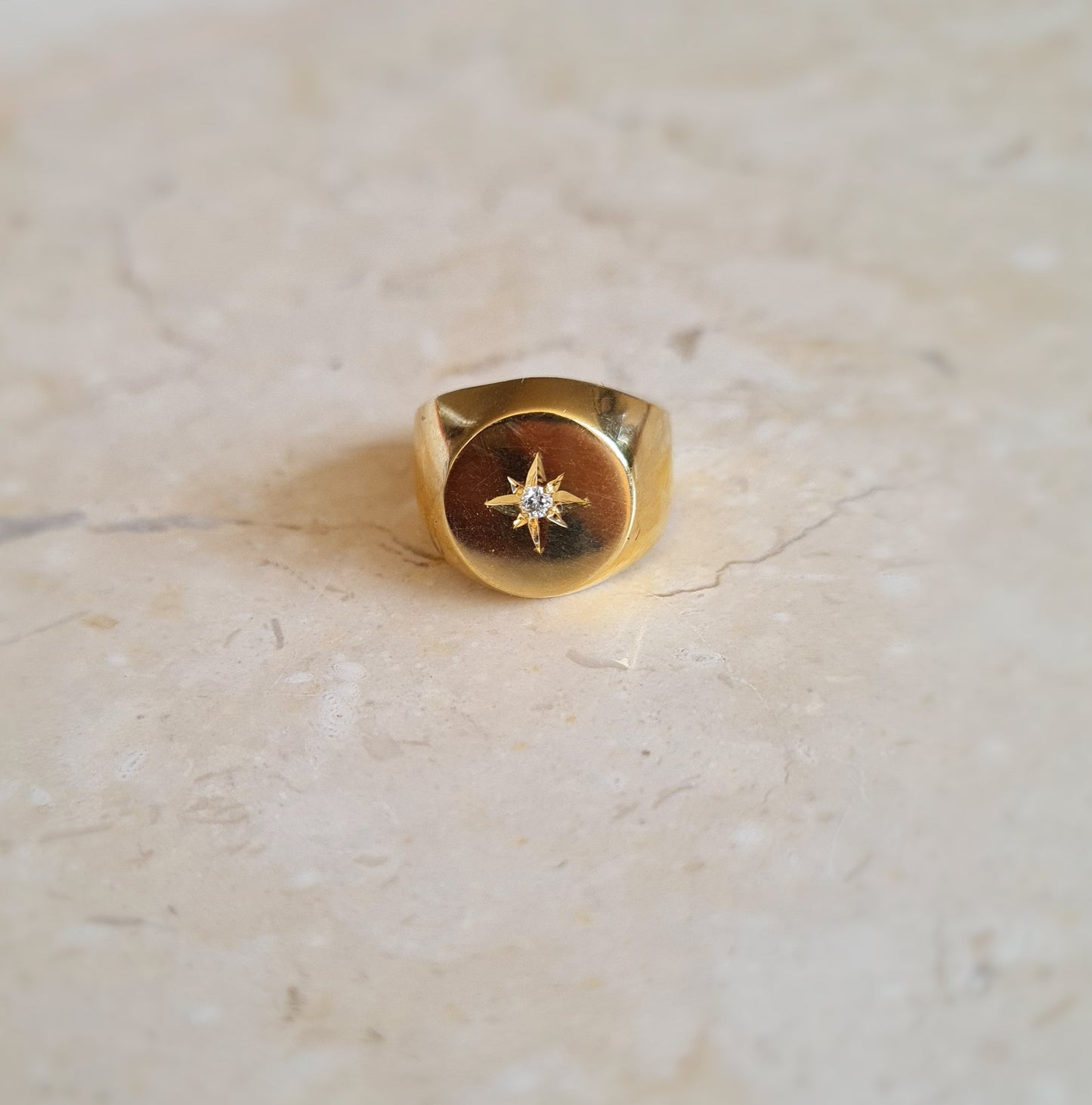 Anillo Sello Estrella